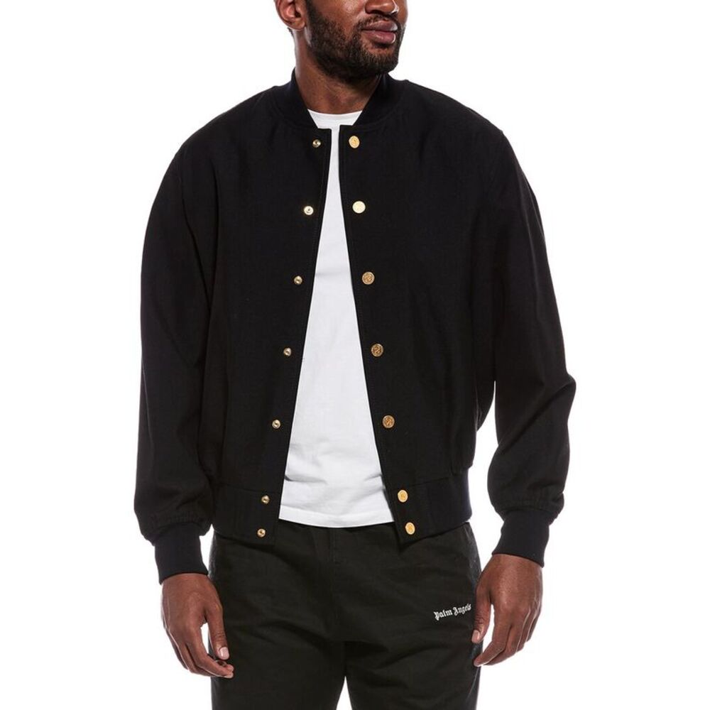 Palm Angels Mens  Jacket, Blue